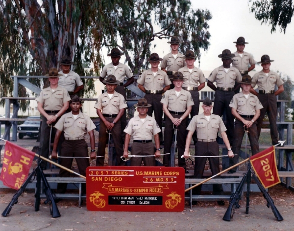 1983,MCRD San Diego,Company 2057 Series Drill Instructors
