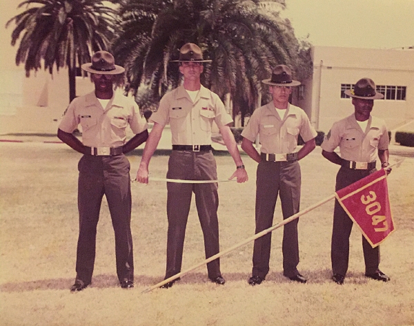 1985,MCRD San Diego,Platoon 3047,Drill Instructors