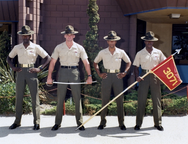 1987,MCRD San Diego,Platoon 3071 Drill Instructors