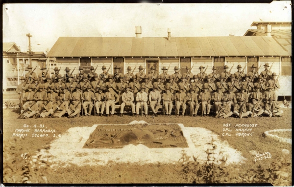 1930,Marine Barracks Parris Island,Co A-31