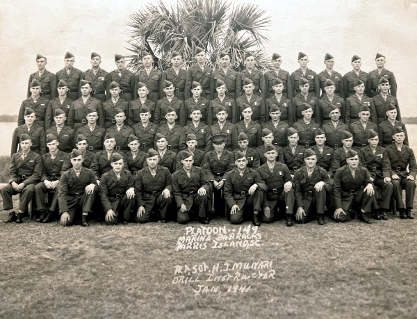 1941, Marine Barracks Parris Island, Platoon 149