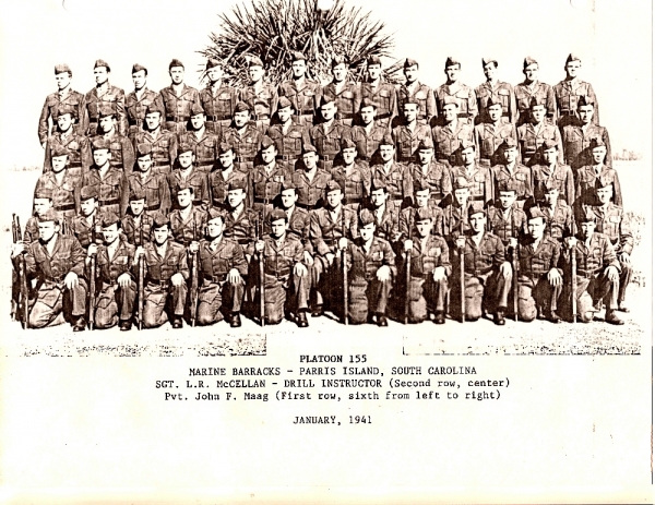 1941,Marine Barracks Parris Island,Platoon 155