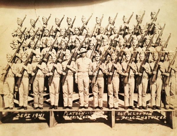 1941,Marine Barracks Parris Island,UNK Platoon