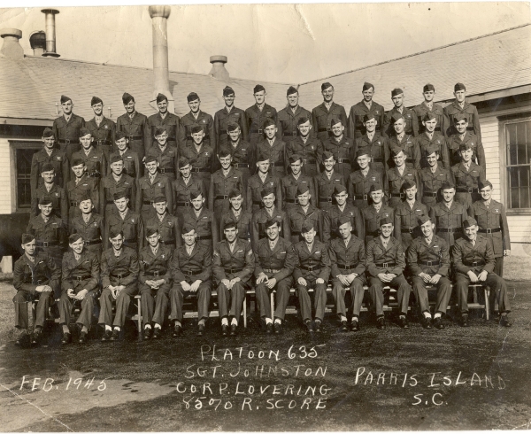 1945,MCRD Parris Island,Platoon 635