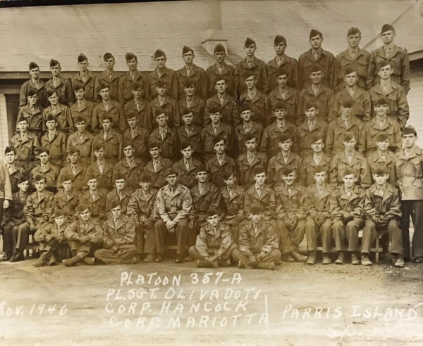 1946,Marine Barracks Parris Island,Platoon 357A