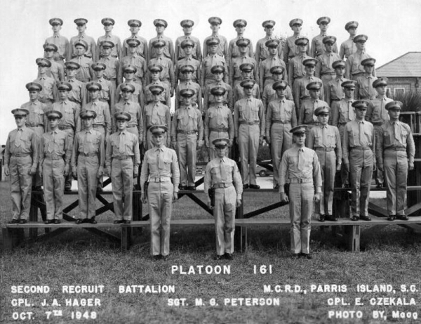 1948,MCRD Parris Island,Platoon 161