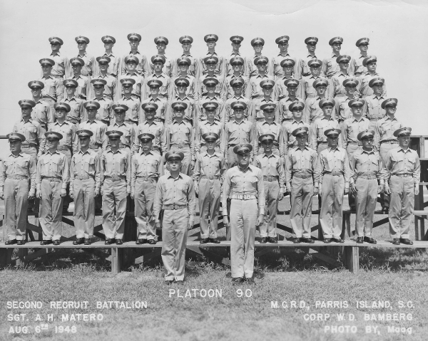 1948,MCRD Parris Island,Platoon 90