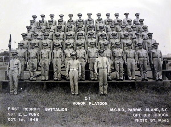 1949, MCRD Parris Island, Platoon 51