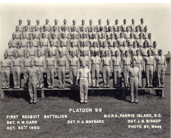 1950,MCRD Parris Island,Platoon 99