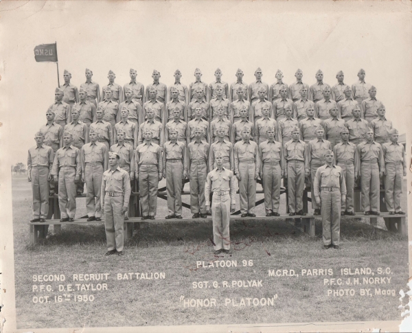 1950,MCRD Parris Island,Platoon 96