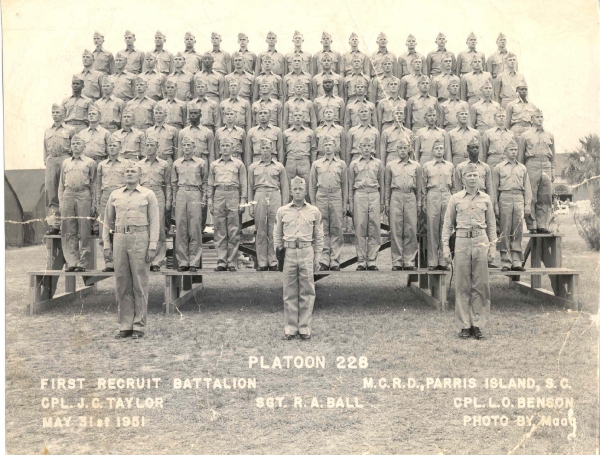 1951,MCRD Parris Island,Platoon 228