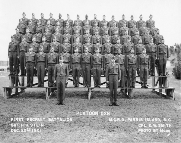 1951,MCRD Parris Island,Platoon 528