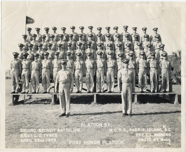 1953,MCRD Parris Island,Platoon 57