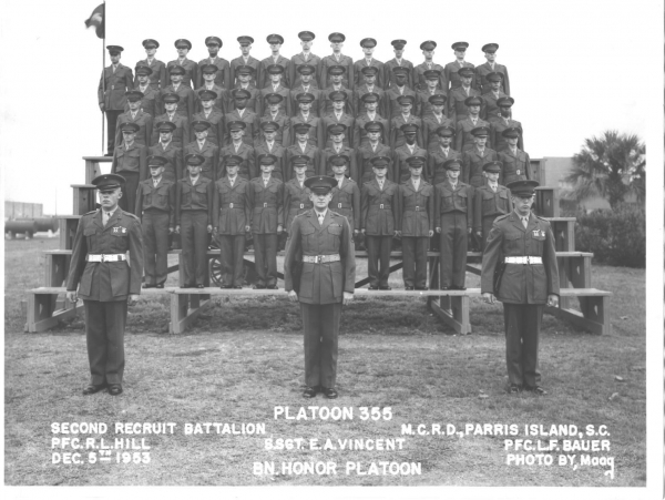 1953,MCRD Parris Island,Platoon 355