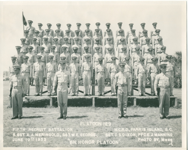 1953,MCRD Parris Island,Platoon 129