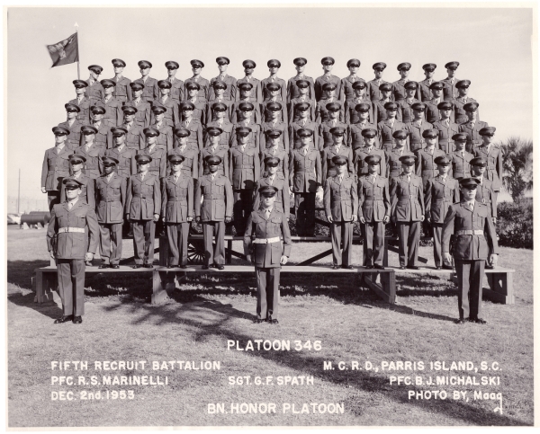 1953,MCRD Parris Island,Platoon 346