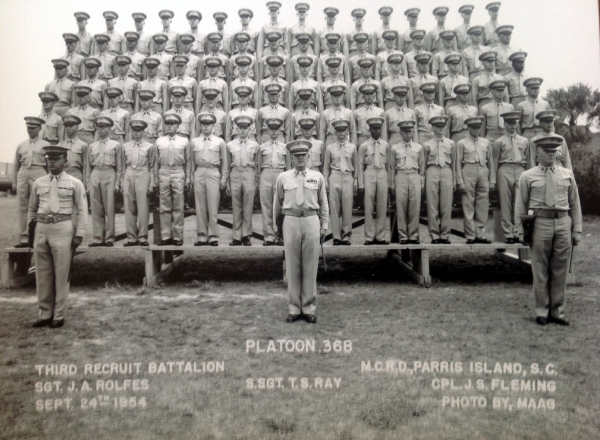 1954,MCRD Parris Island,Platoon 368