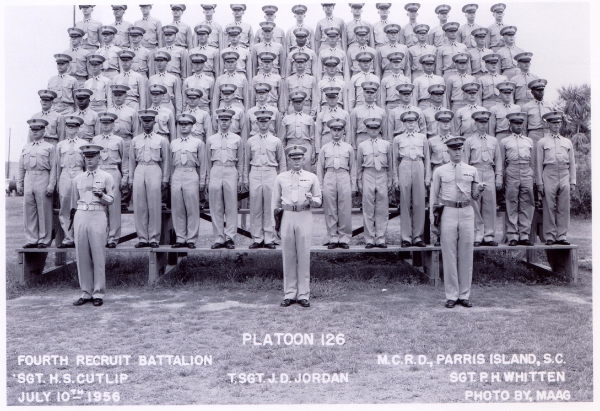1956,MCRD Parris Island,Platoon 126