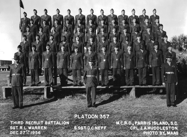 1956,MCRD Parris Island,Platoon 357