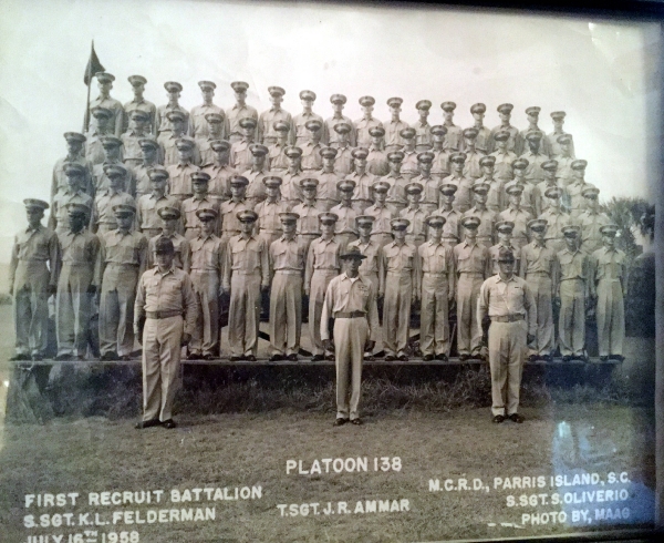 1958,MCRD Parris Island,Platoon 138
