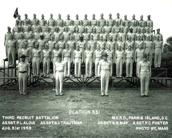 1959,MCRD Parris Island,Platoon 331