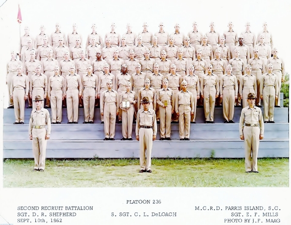 1962,MCRD Parris Island,Platoon 236