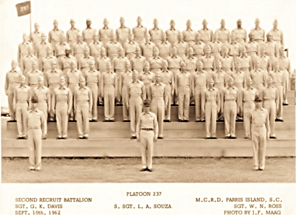 1962,MCRD Parris Island,Platoon 237