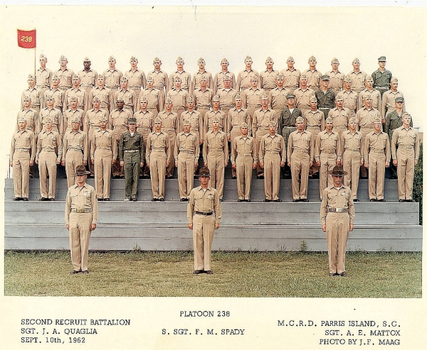 1962,MCRD Parris Island,Platoon 238