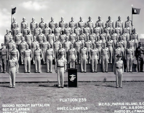 1962,MCRD Parris Island,Platoon 239