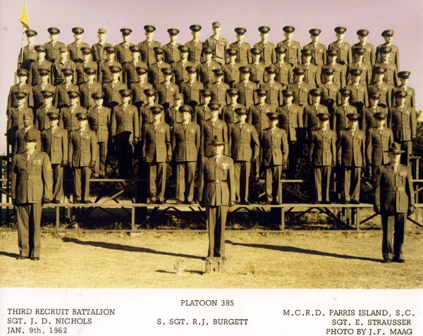 1962,MCRD Parris Island,Platoon 385