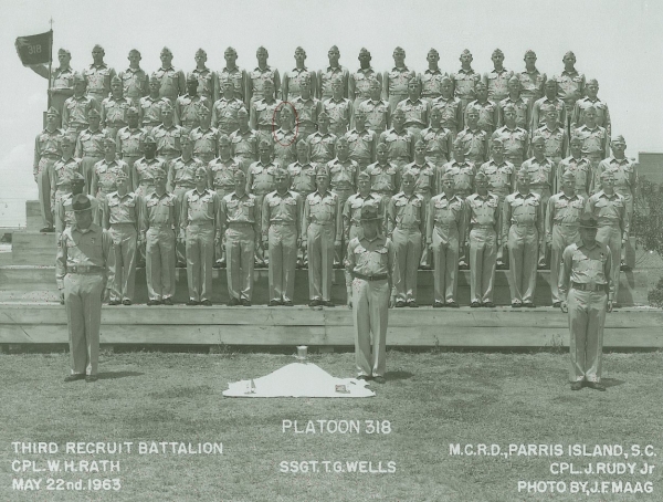 1963,MCRD Parris Island,Platoon 318