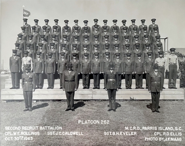 1963, MCRD Parris Island, Platoon 262