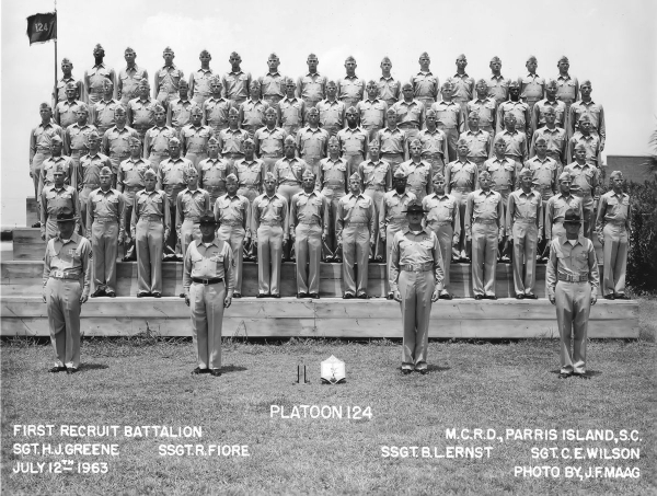 1963,MCRD Parris Island,Platoon 124