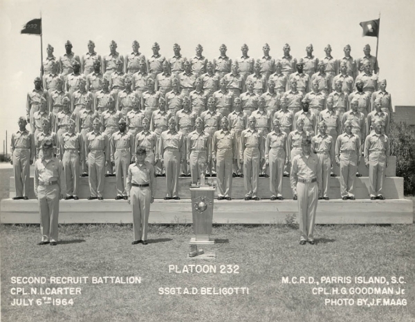 1964,MCRD Parris Island,Platoon 232