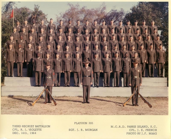 1964,MCRD Parris Island,Platoon 395