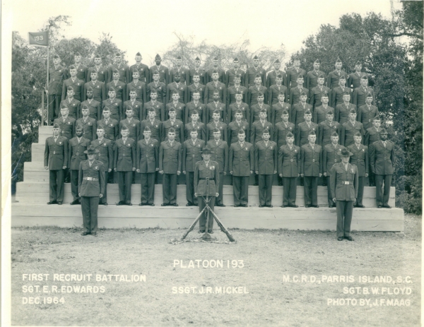 1964,MCRD Parris Island,Platoon 193