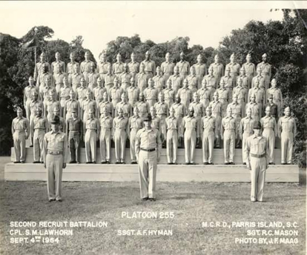 1964,MCRD Parris Island,Platoon 255