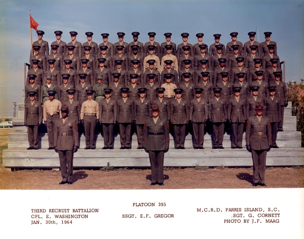 1964,MCRD Parris Island,Platoon 395