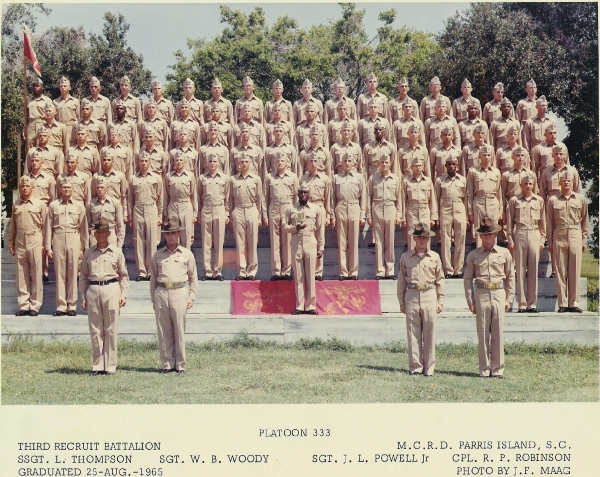 1965,MCRD Parris Island,Platoon 333