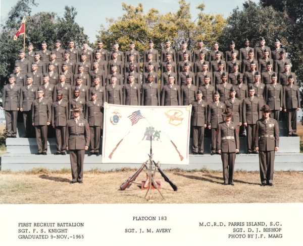1965,MCRD Parris Island,Platoon 183