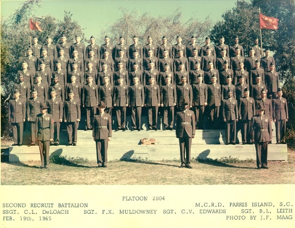 1965,MCRD Parris Island,Platoon 2004