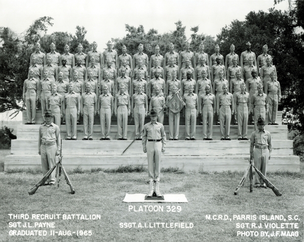 1965,MCRD Parris Island,Platoon 329