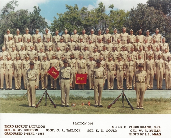1965,MCRD Parris Island,Platoon 346