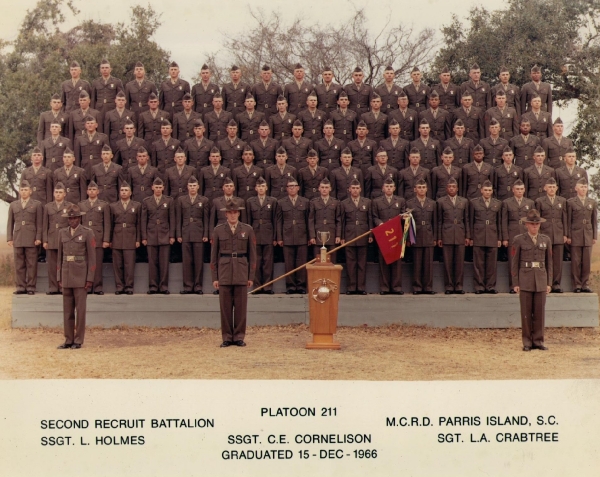 1966,MCRD Parris Island,Platoon 211