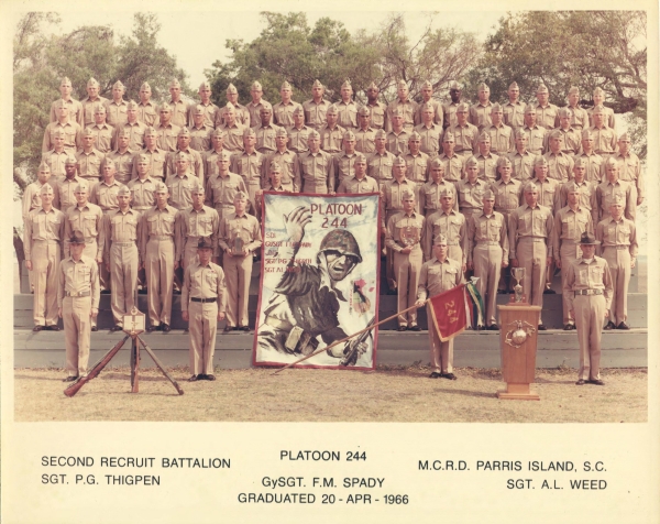 1966,MCRD Parris Island,Platoon 244