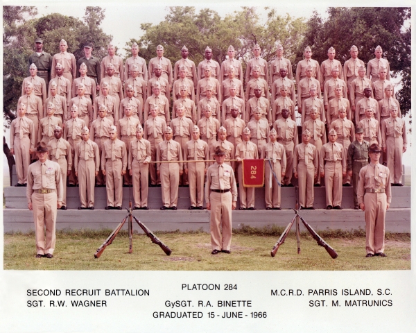 1966,MCRD Parris Island,Platoon 284