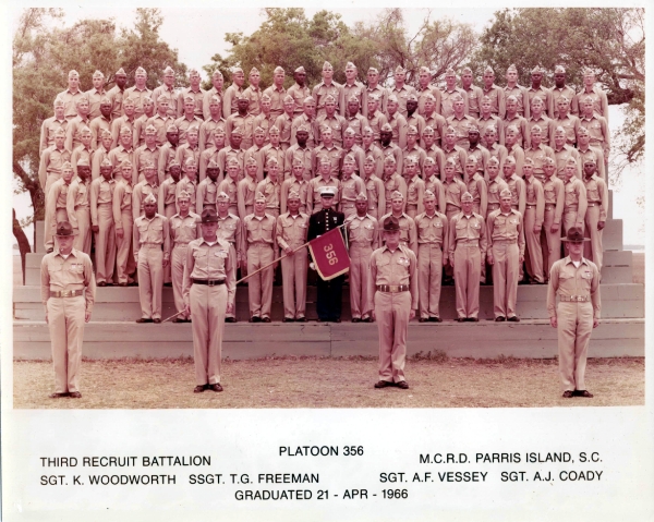 1966,MCRD Parris Island,Platoon 356