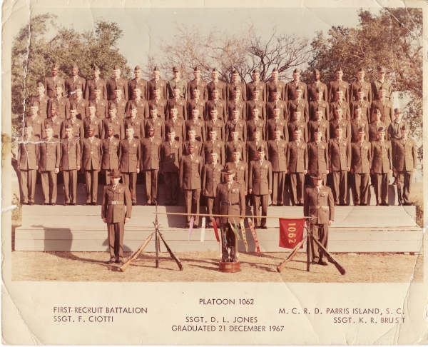 1967,MCRD Parris Island,Platoon 1062