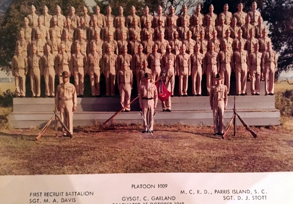 1968,MCRD Parris Island,Platoon 1009
