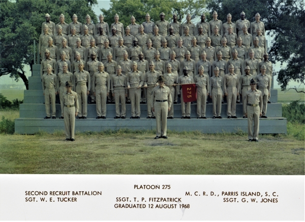 1968,MCRD Parris Island,Platoon 275